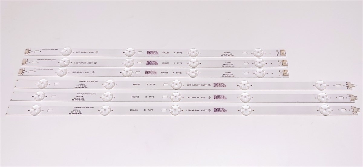 LG 49UJ651V ,49UJ701V , LED BAR ,17Y 49UJ65_A_27LED_REV00