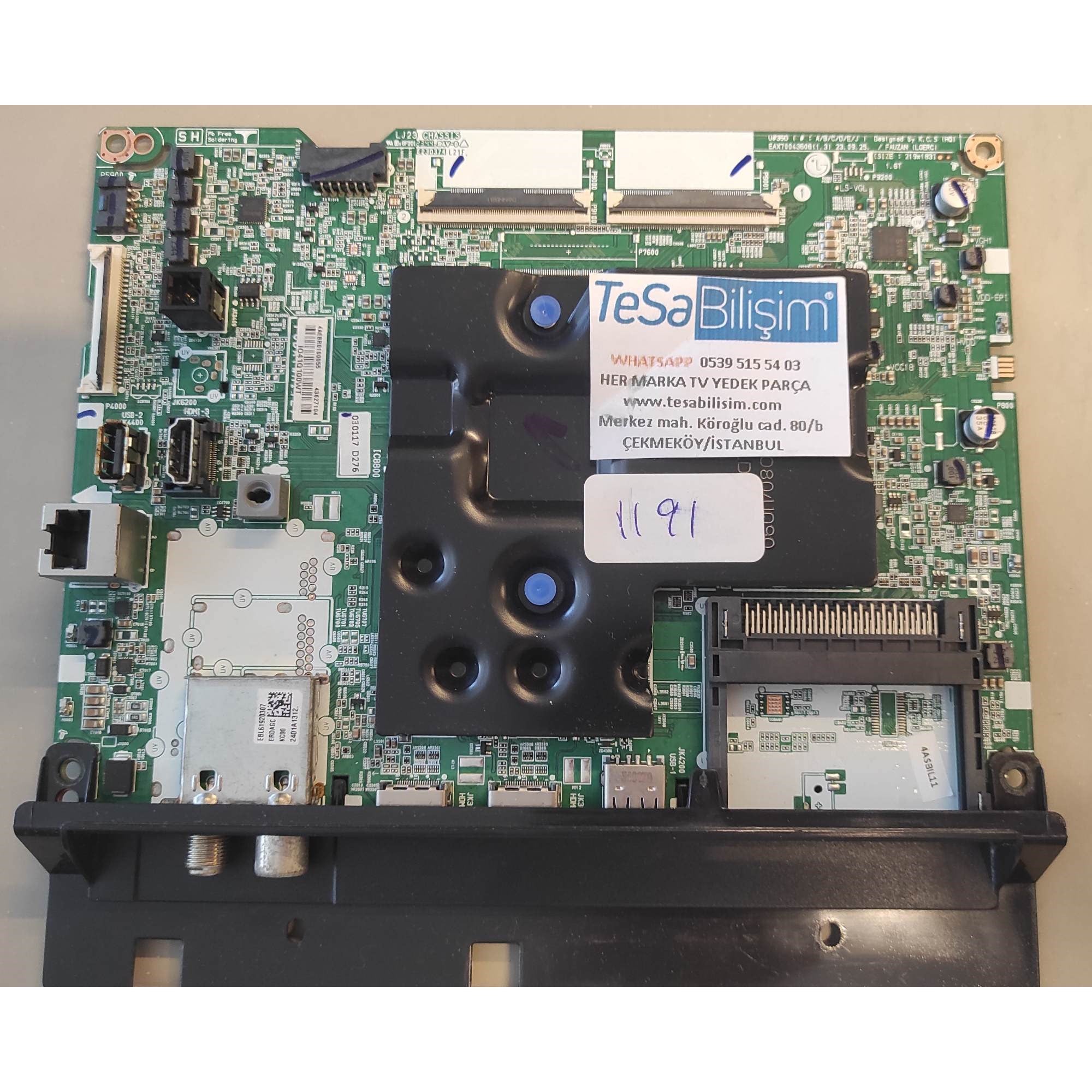 LG 50UT81006LA  ANAKART , EAX70043606 (1.3) , 43627104LG 50UT81006LA  ANAKART , EAX70043606 (1.3) , 43627104