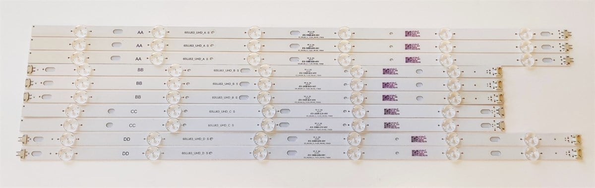 LG 60UJ630V LED BAR ,60UJ63_UHD