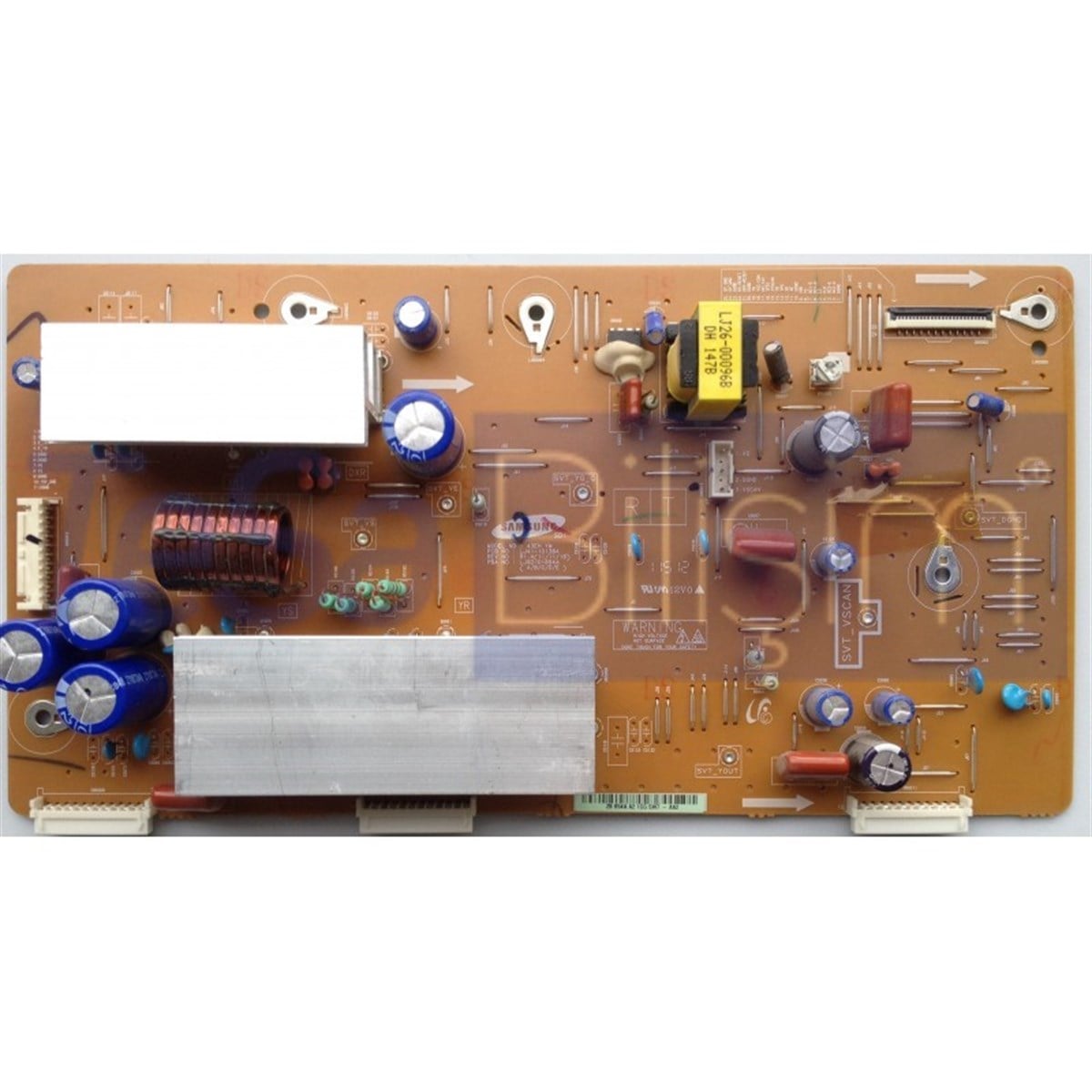 LJ41-10136A, LJ92-01854A, 43EH YM, SAMSUNG PS43E450A1 Y-SUS BOARD