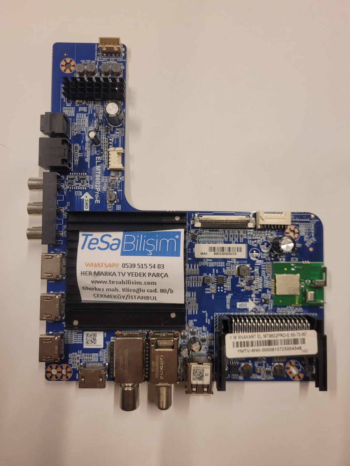 ONVO 75OVF9001UQ ANAKART , EL.MT9602Pro-EONVO 75OVF9001UQ ANAKART , EL.MT9602Pro-E