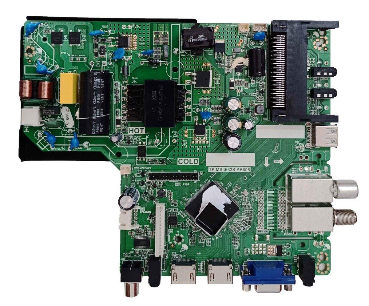 Onvo ov32100 Anakart, TP.MS3663S-PB805Onvo ov32100 Anakart, TP.MS3663S-PB805