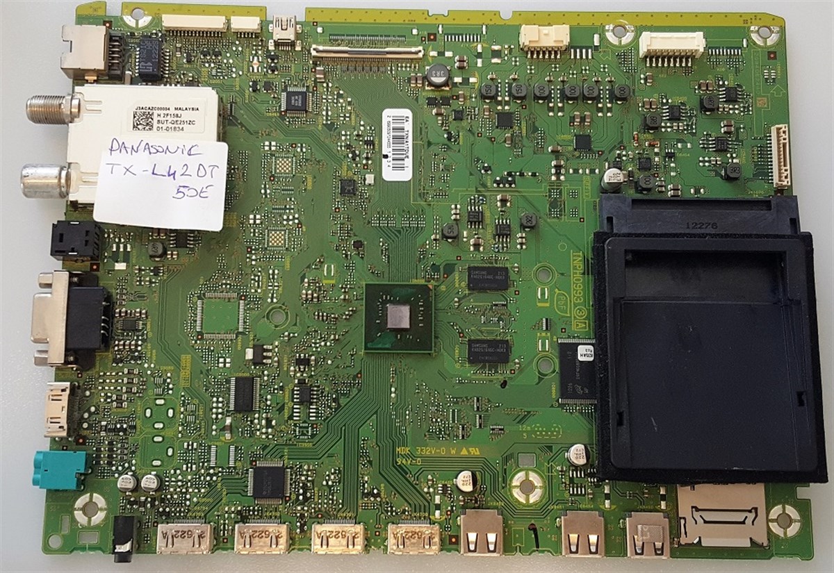PANASONIC TX-L42DT50E ANAKART, TNPH0993 3A, TXN/A10TYUE 