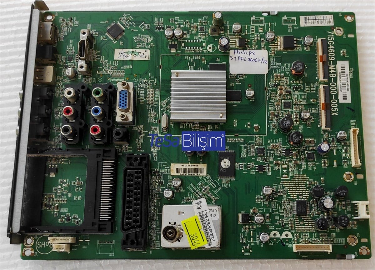 PHILIPS 32PFL06H/12 ANAKART, 715G4609-M4B-000-005X, 705TLBPL002001, CBPFB4OBZ5S2E
