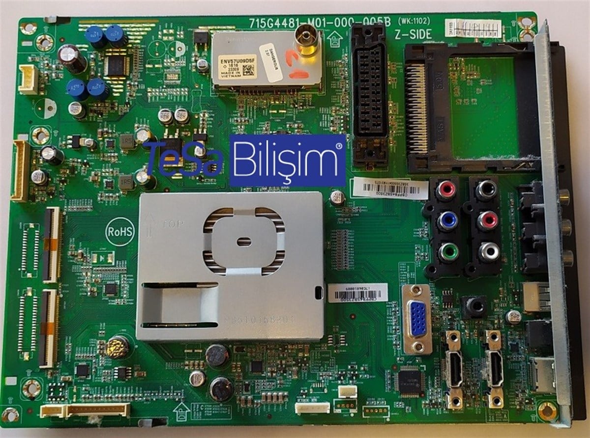 PHILIPS, 42PFL4606H/12, 39PFL4606H/12, ANAKART, 715G4481-M01-000-005B, WK:1102 Z-SIDE, CBPFB4SBZ2S00
