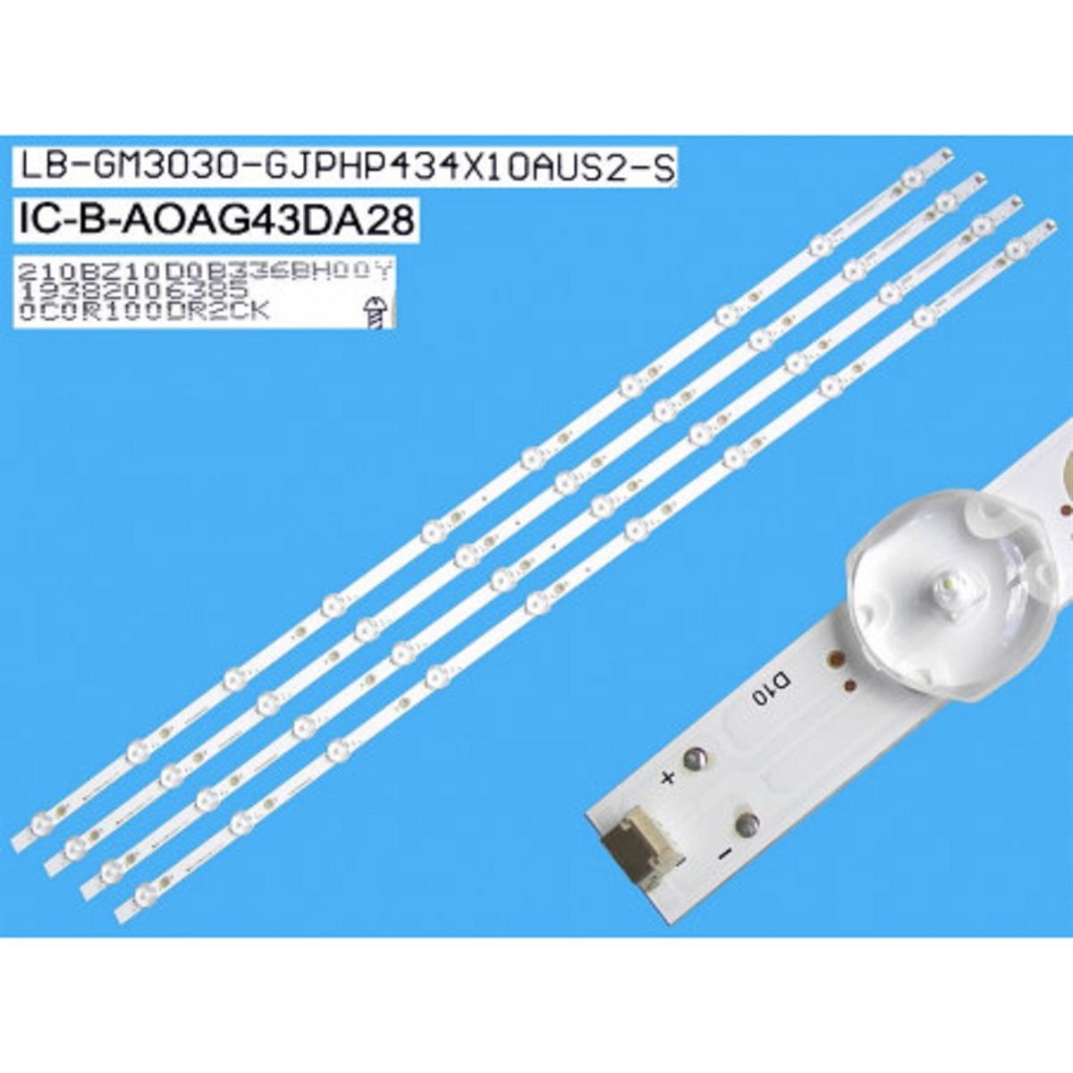 PHILIPS 43PUS6504/12 LED BAR, IC-B-AOAG43DA28PHILIPS 43PUS6504/12 LED BAR, IC-B-AOAG43DA28