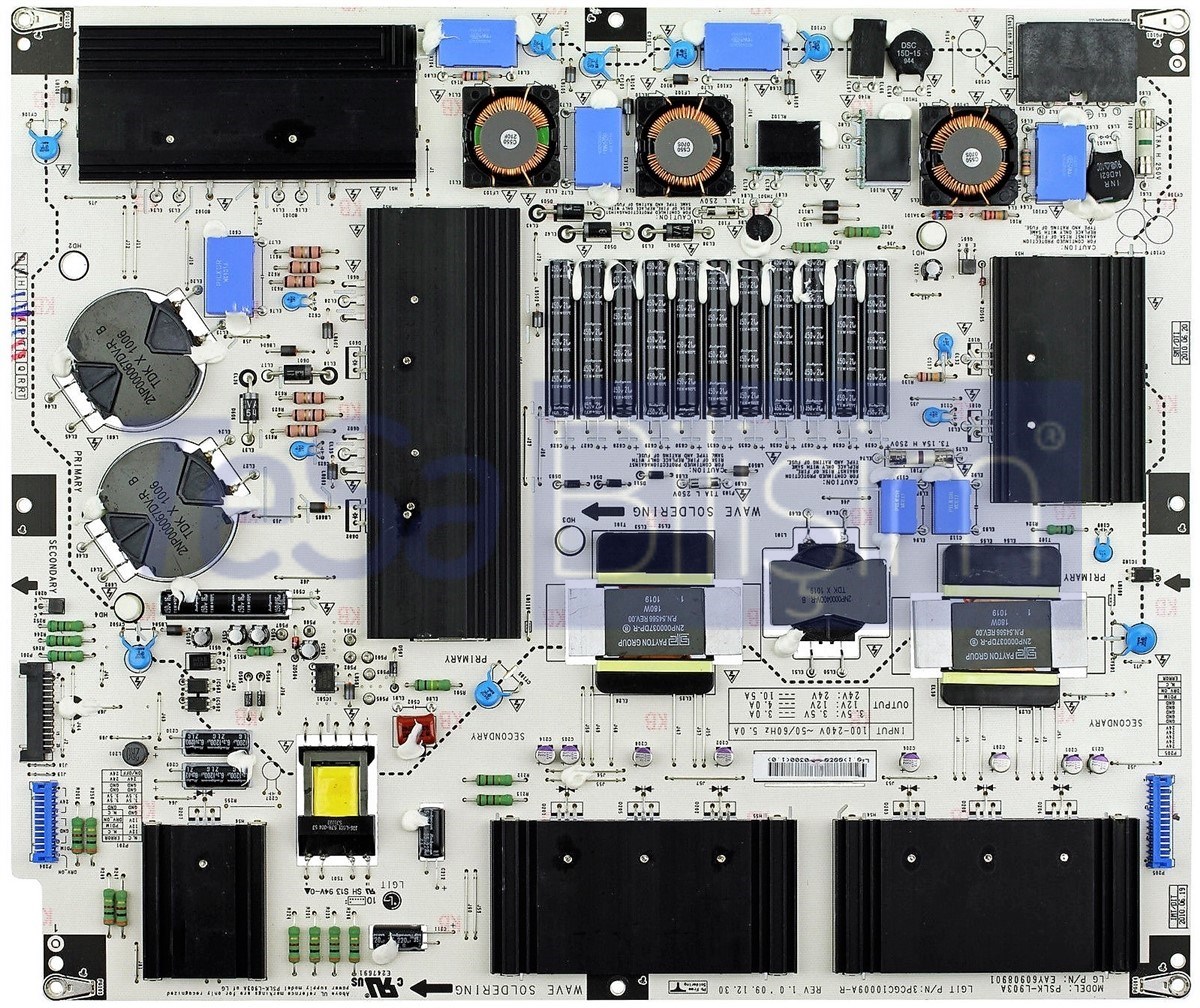 PSLK-L903A, EAY60908901, 3PCGC10009A-R, LG 55LE8500 BESLEME KARTI