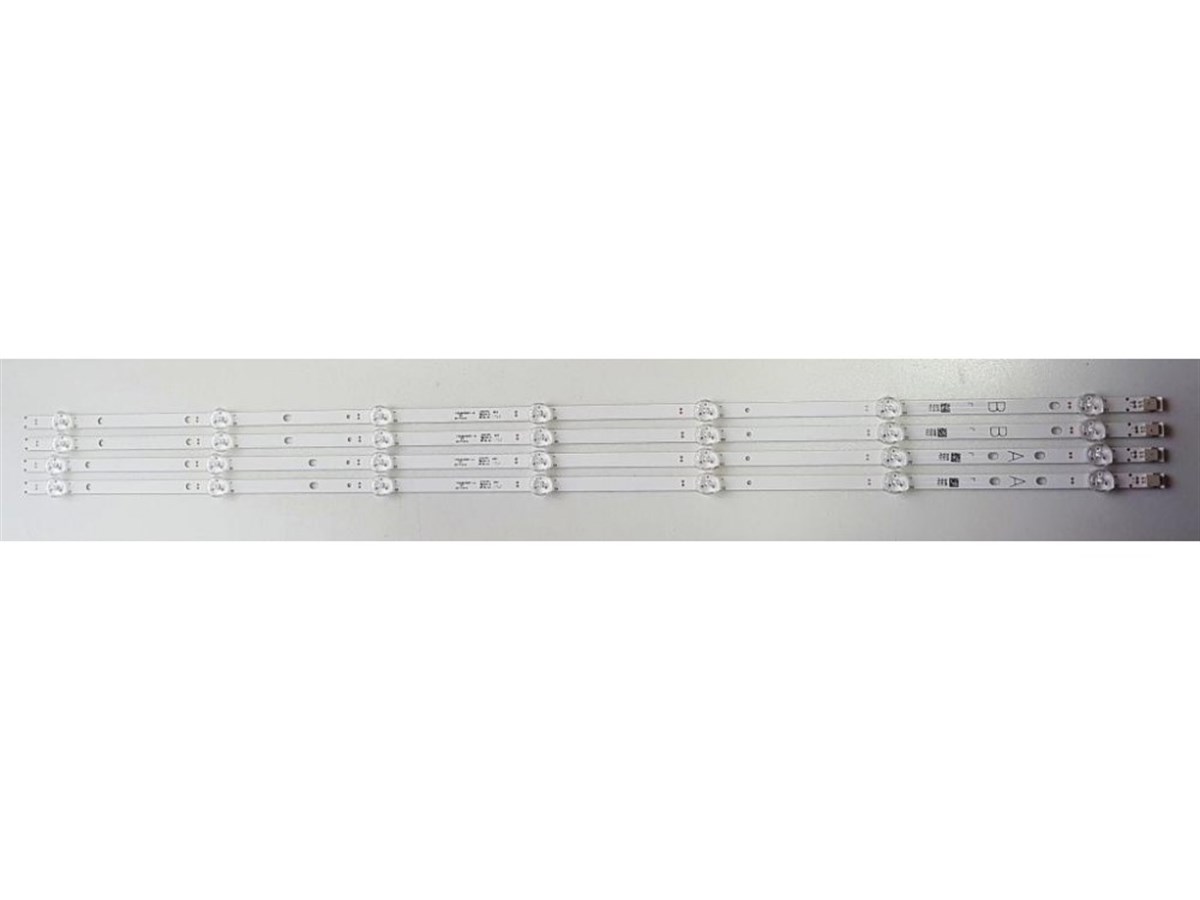 REGAL 43R6520FA LED BAR TAKIM, 17DLB43VER1-B, 17DLB43VER1-A, VES430UNDL-2D-N12
