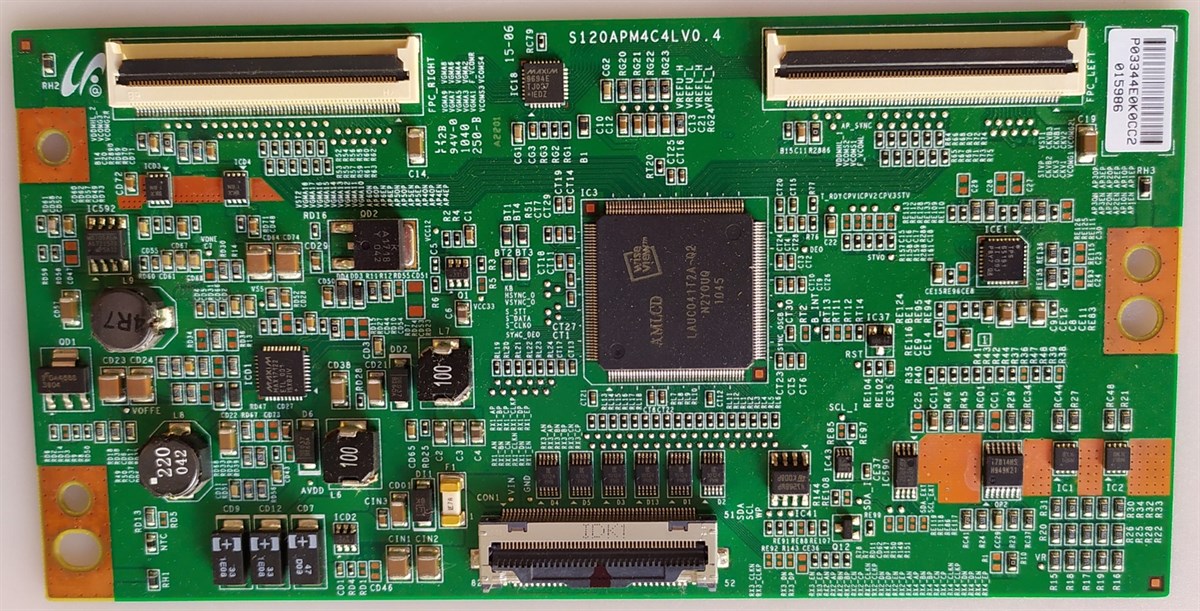S120APM4C4LV0.4, LJ94-3460D, SAMSUNG UE46C6500, T CON Board, LTA320HF01