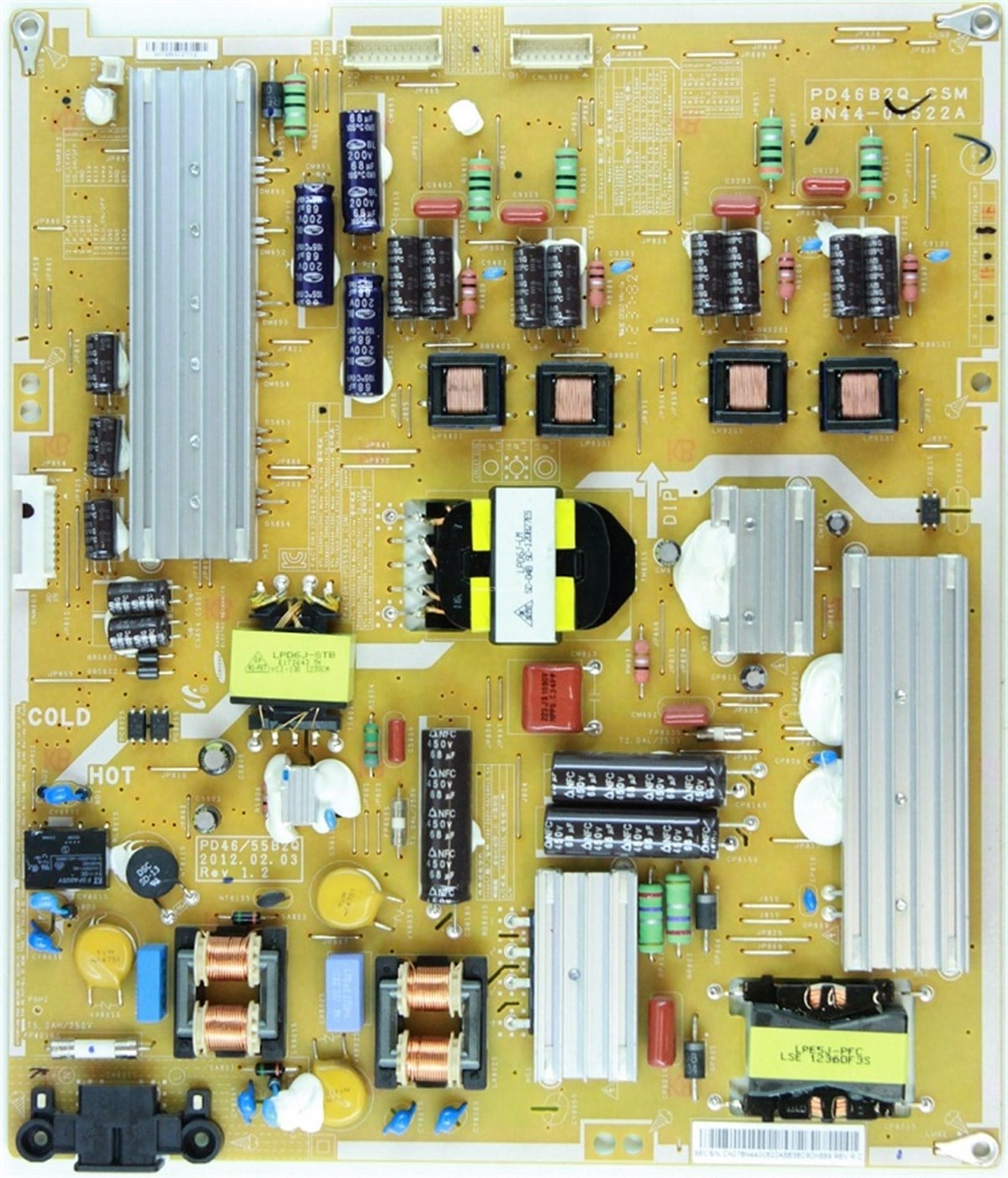 SAMSUNG UE40ES7000 BESLEME KARTI , BN44-00522A , PD46B2Q_CSM