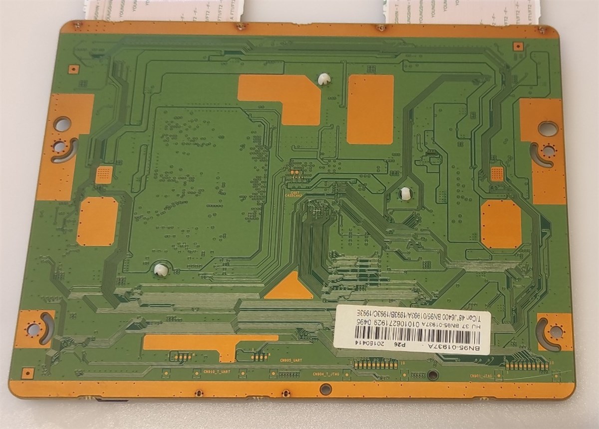 SAMSUNG UE48JU6470 T-CON BOARD, BN95-01937A, BN41-02297