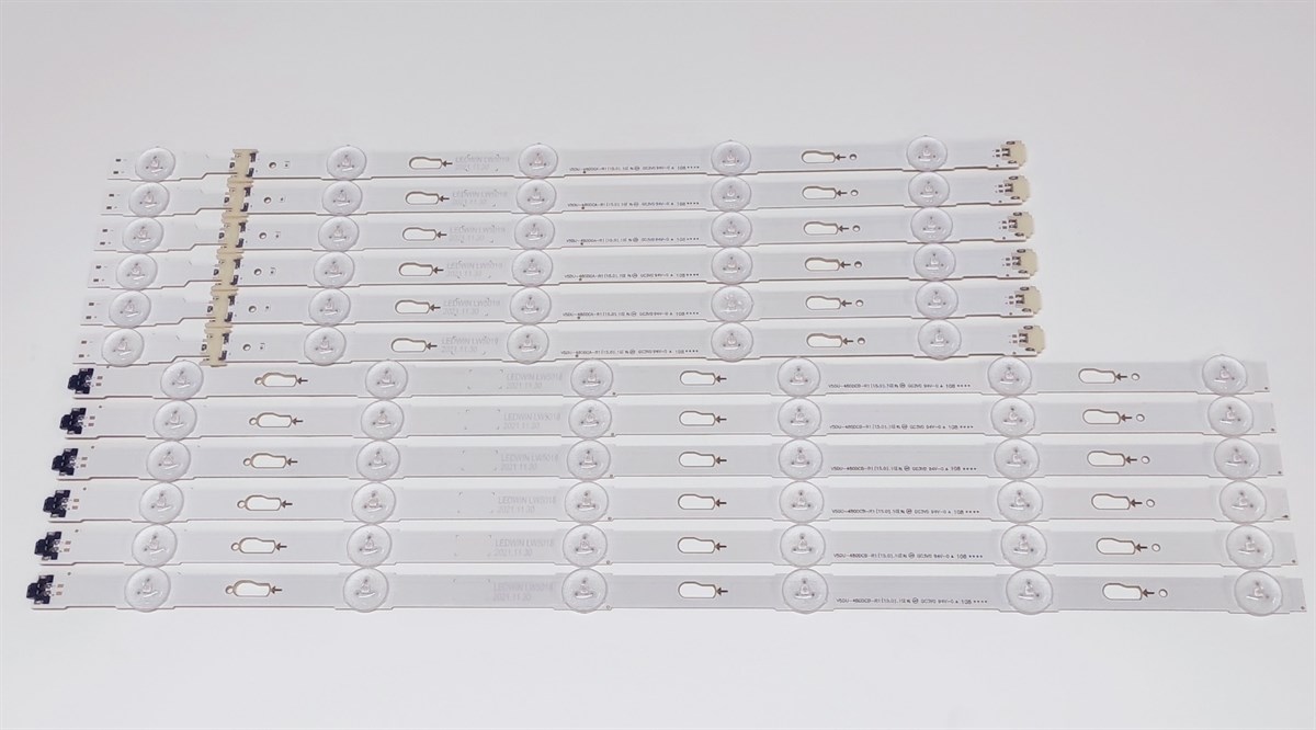 SAMSUNG UE48JU6610 LED BAR TAKIM ,S_5U75_48_FL_R6_REV1.2_141122_LM41-00109Z, S_5U75_48_FL_L5_REV1.2_141122_LM41-00117A