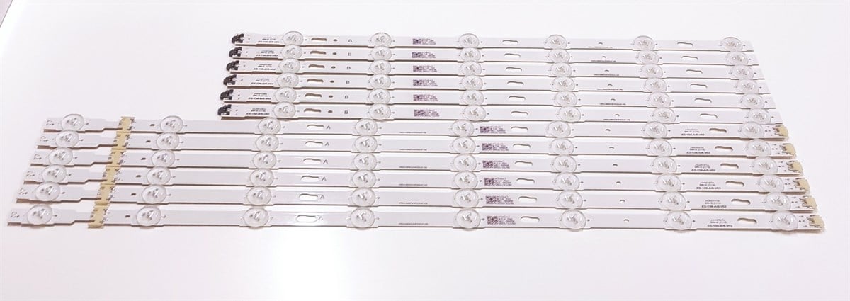 SAMSUNG UE55JU6470U LED BAR TAKIM, V5DU-550DCA-R1, V5DU-550DCB-R1