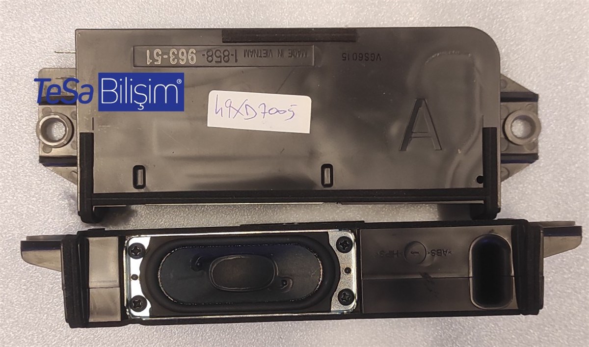 SONY KD-49XD7005 ORJİNAL HOPARLÖR, 1-858- 963-51