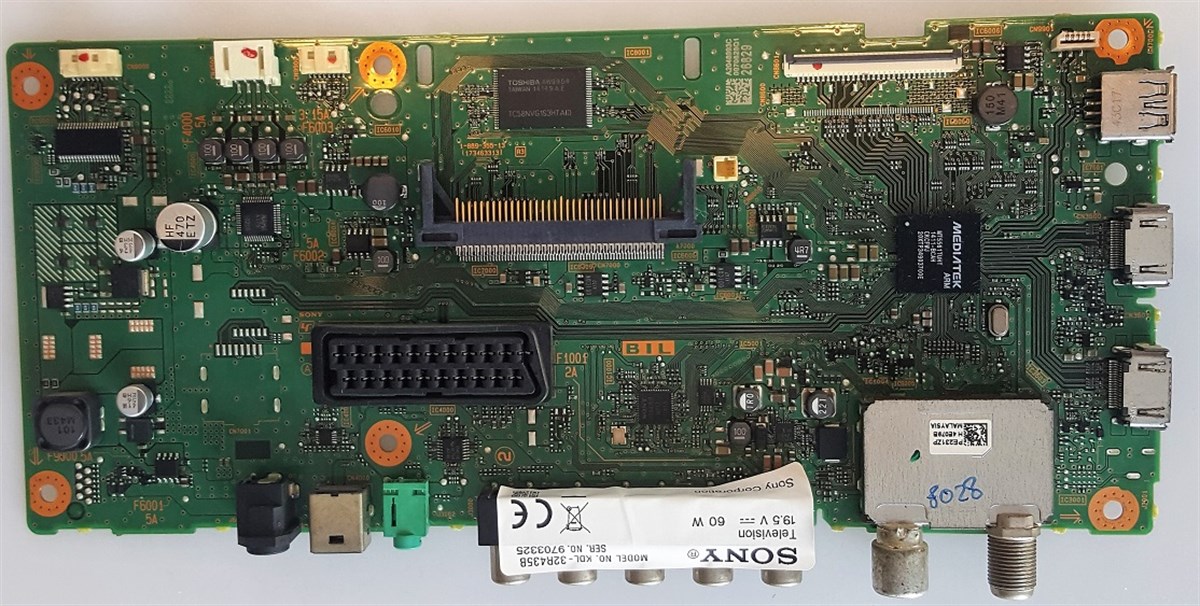 SONY KDL-32R435 ANAKART, 1-889-355-13, (173463313), A2048993C