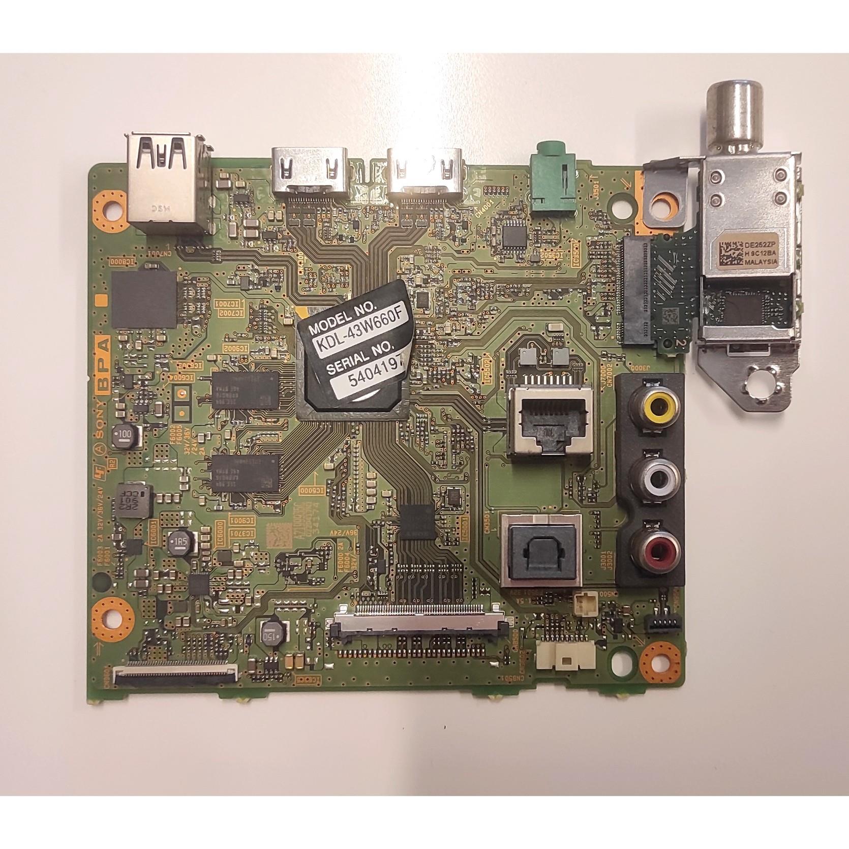 Sony Kdl-43w660f  Anakart, 1-982-628-12, (173684412)Sony Kdl-43w660f  Anakart, 1-982-628-12, (173684412)