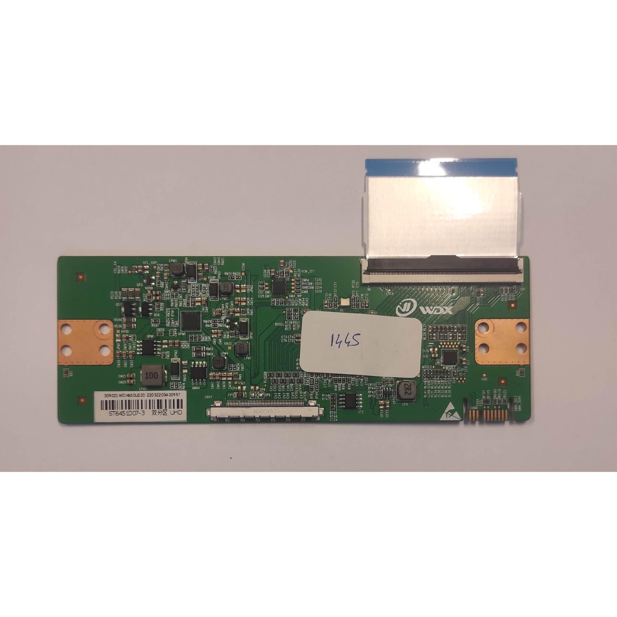 ST6451D07-3 , CX650DLEDM , ONVO OV65F900 T CON BOARD ST6451D07-3 , CX650DLEDM , ONVO OV65F900 T CON BOARD 