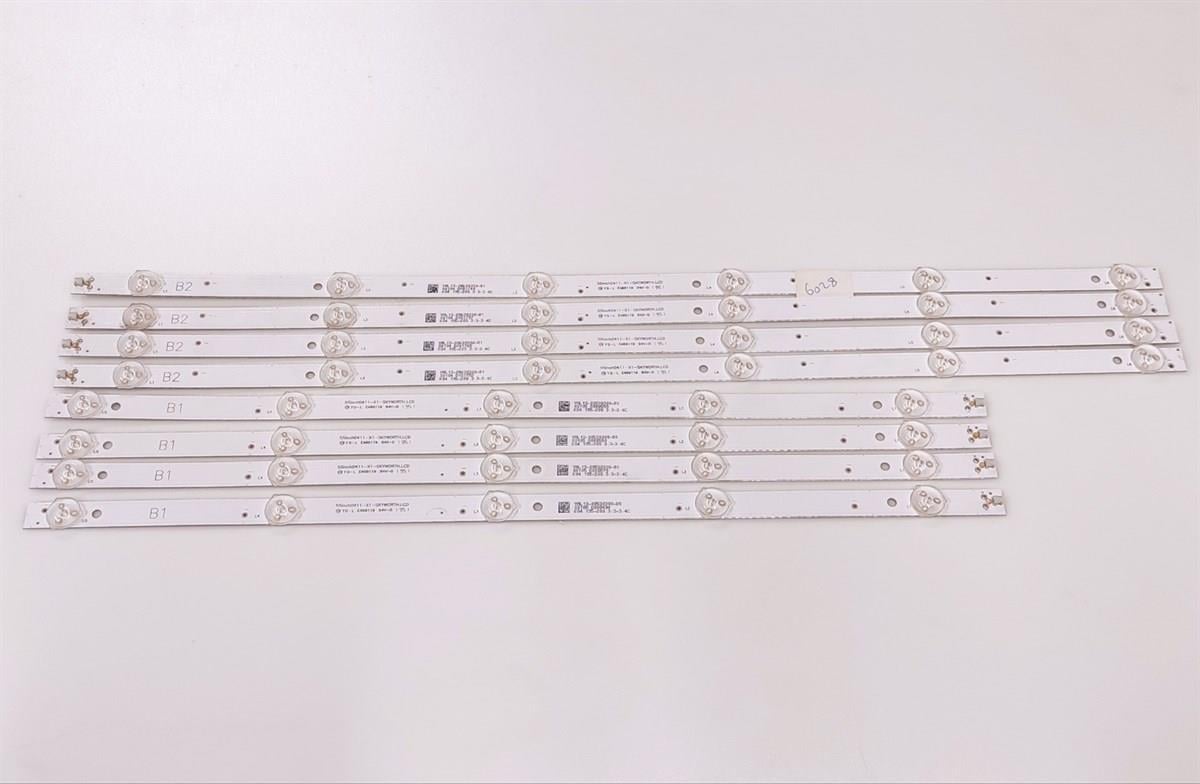 SUNNY SN55UIL08-TNR, AX55UAL08-TNR, EL55UAL08-TNR LED BAR TAKIM, YAL13-00530300-80 YAL13-00630300-81 