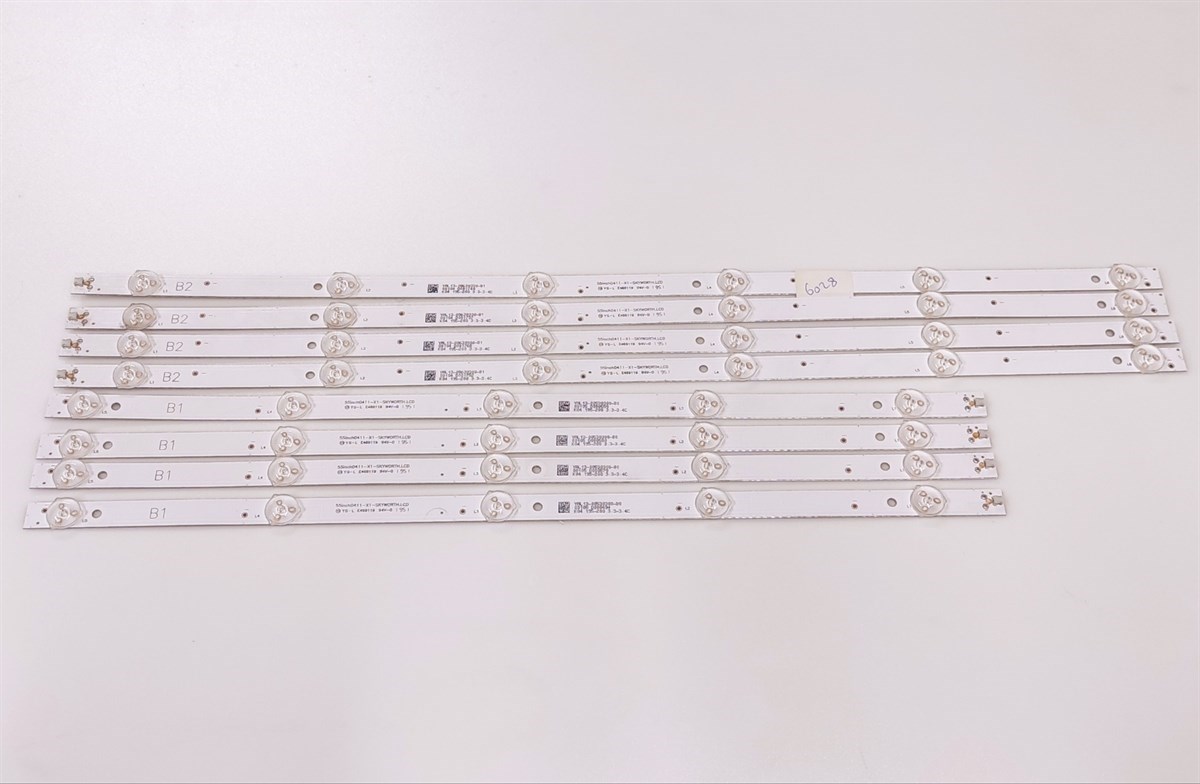 SUNNY SN55UIL08-TNR, AX55UAL08-TNR, EL55UAL08-TNR LED BAR TAKIM, YAL13-00530300-80 YAL13-00630300-81 