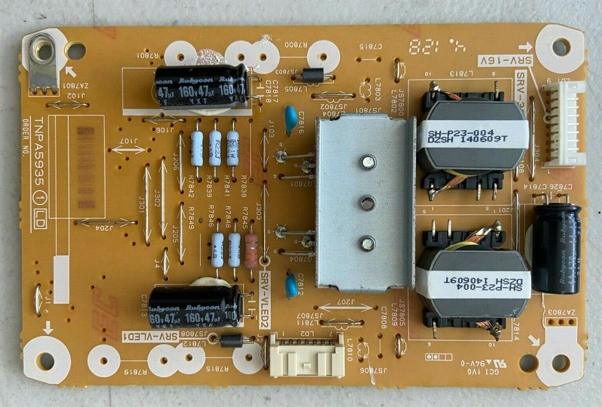 TNPA5935 1, TXNLD1LGVB, PANASONIC TX49DS503E LED DRIVER BOARDTNPA5935 1, TXNLD1LGVB, PANASONIC TX49DS503E LED DRIVER BOARD