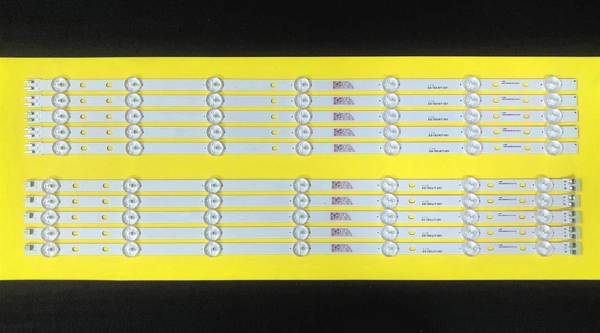 UE55H6273AS LED BAR , KORE ÜRETİMİ , D3GE-550SMB-R0, D3GE-550SMA-R1