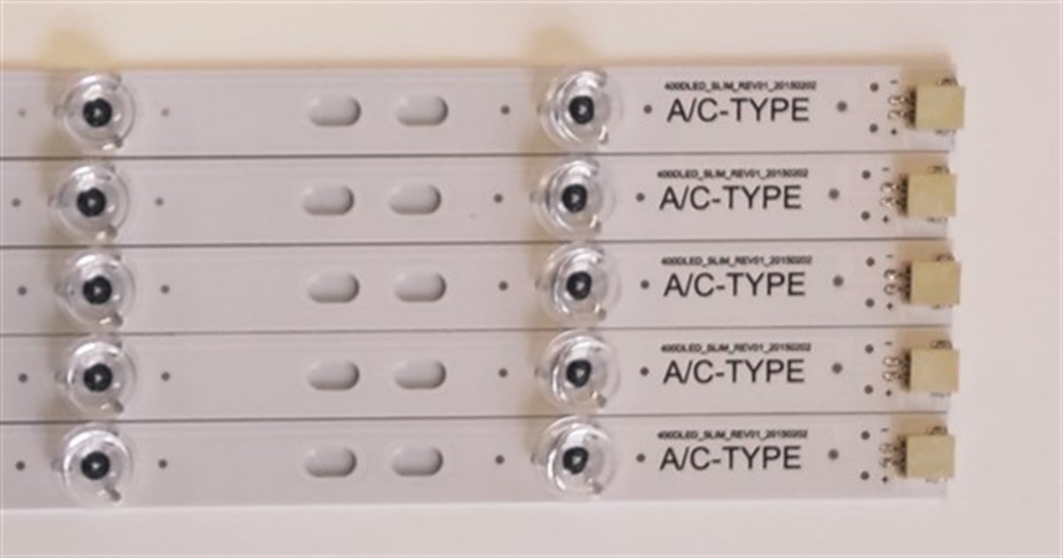VESTEL 40UA9300 ,40UA8900 ,40R8070U ,40UA8300  LED BAR , VES400QNSS2D-U01