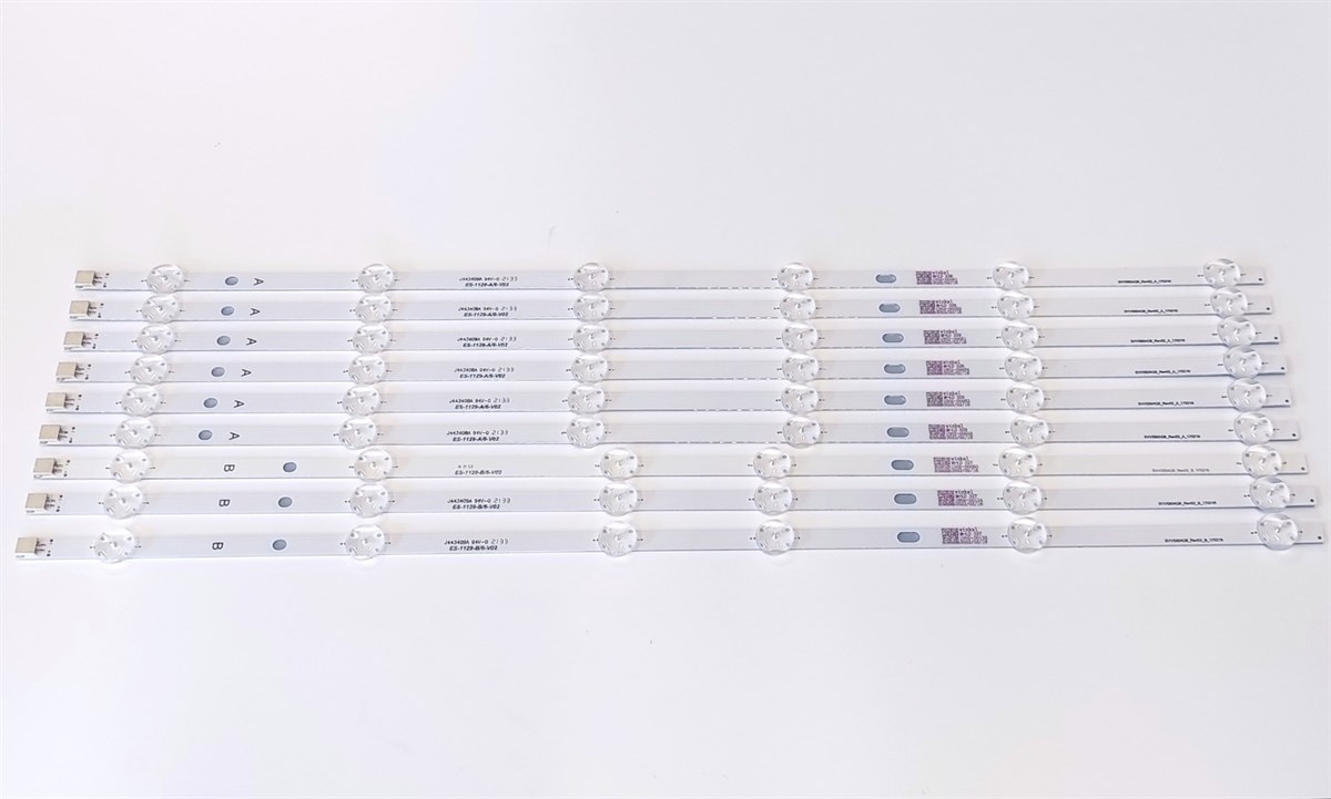 VESTEL 55UD8500 LED BAR TAKIM KORE ÜRETİMİ, VES550QNYL-2D-N01, JL.D55061330-078AS-M_V01 