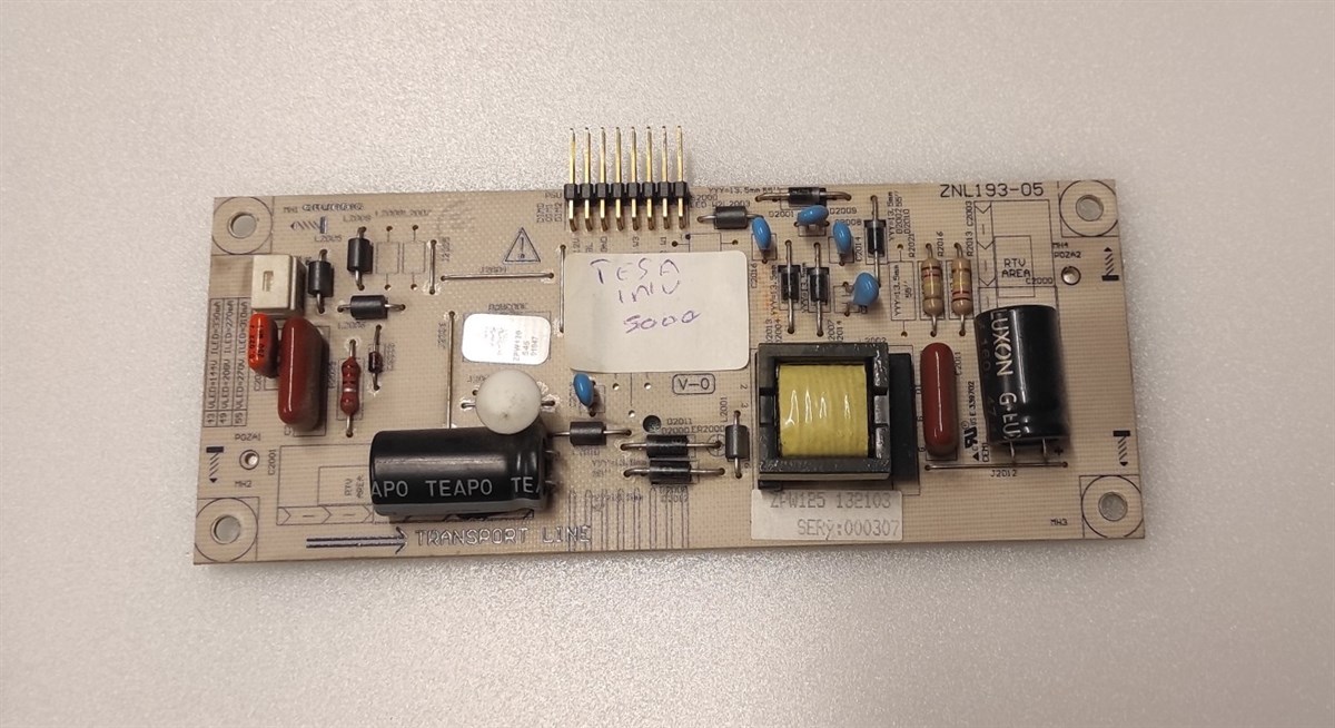 ZPW120, ZNL193-05, ARÇELİK A43L 6532 LED INVERTER BORD