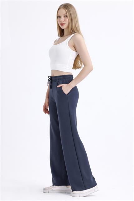 Modal Bel Lastikli Palazzo Oysho Eşofman - Antrasit