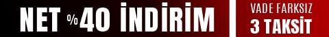 Net %40 İNDİRİM
