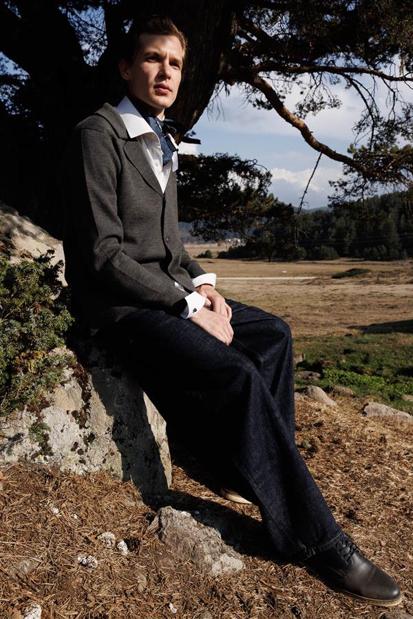 Erkek Cepli Blazer Ceket K.Füme