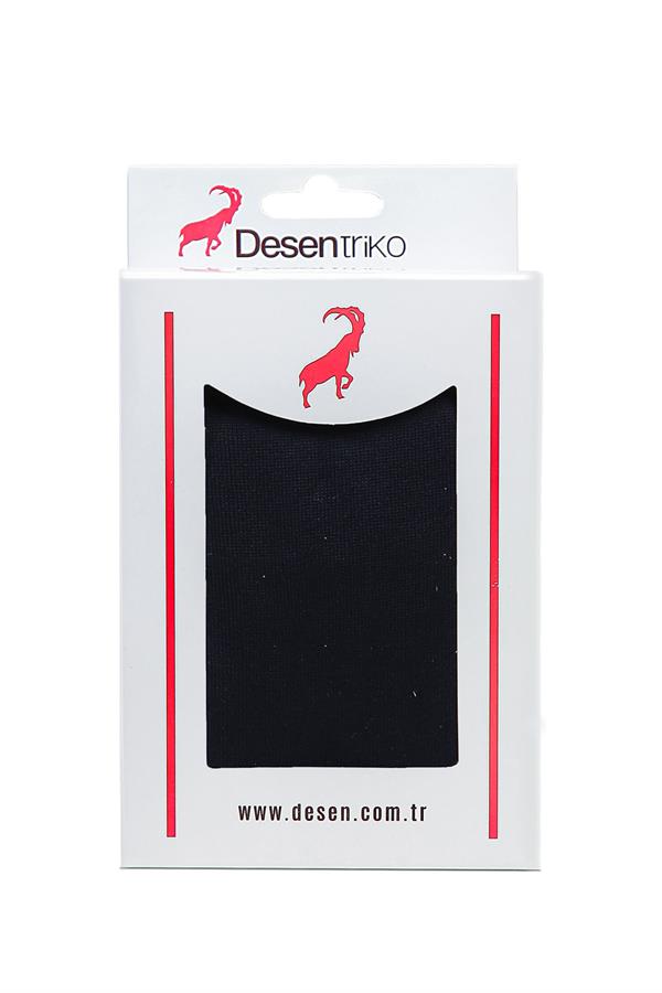 Мужские укороченные носки из мерсеризованного хлопка однотонные 3 штуки темно синие