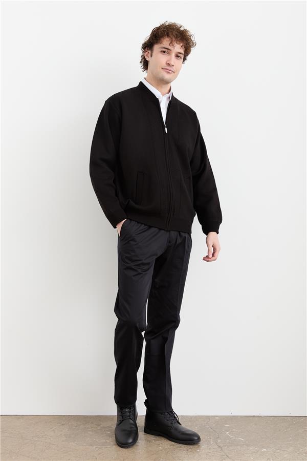 Мужское шерстяное пальто на подкладке