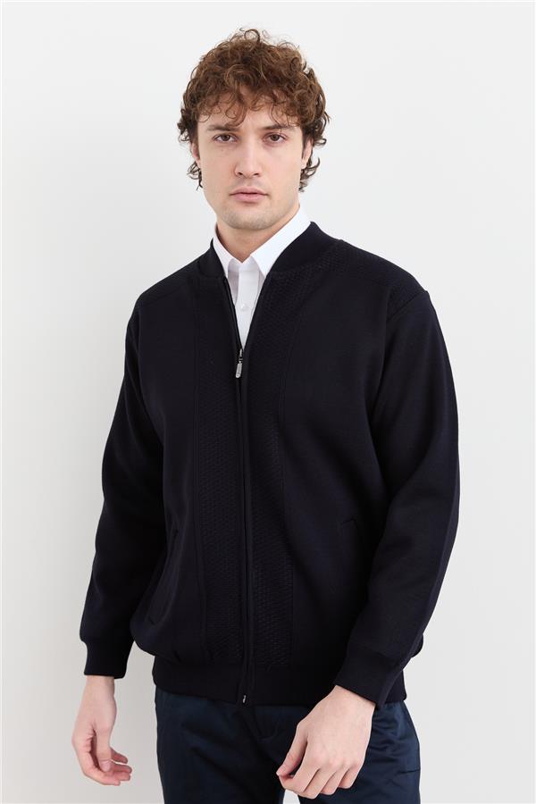 Мужское шерстяное пальто на подкладке