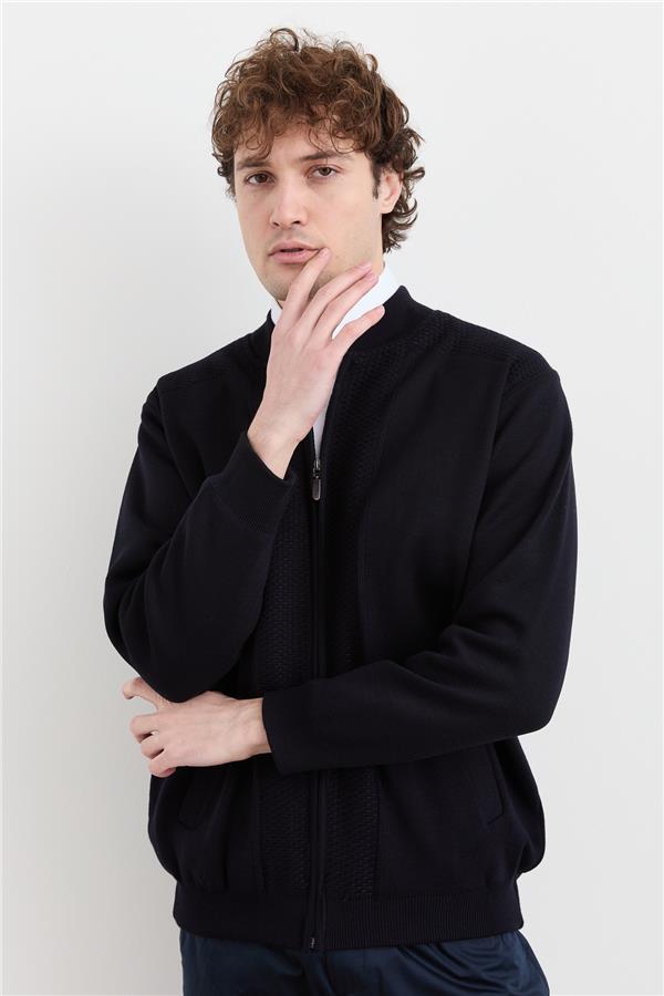 Мужское шерстяное пальто на подкладке