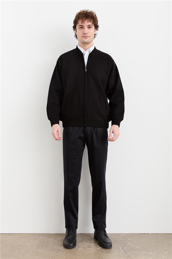 Мужское шерстяное пальто на подкладке