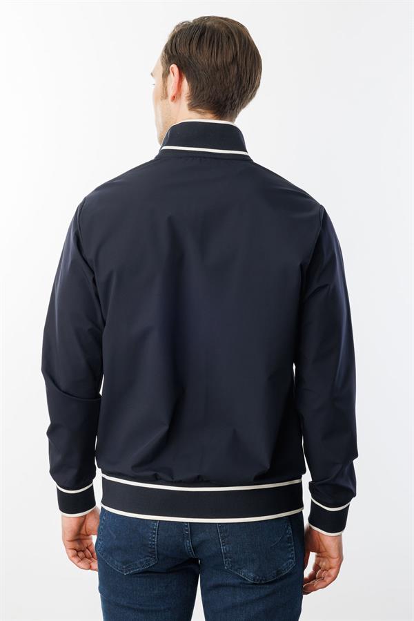 Erkek Hakim Yaka Mont Lacivert