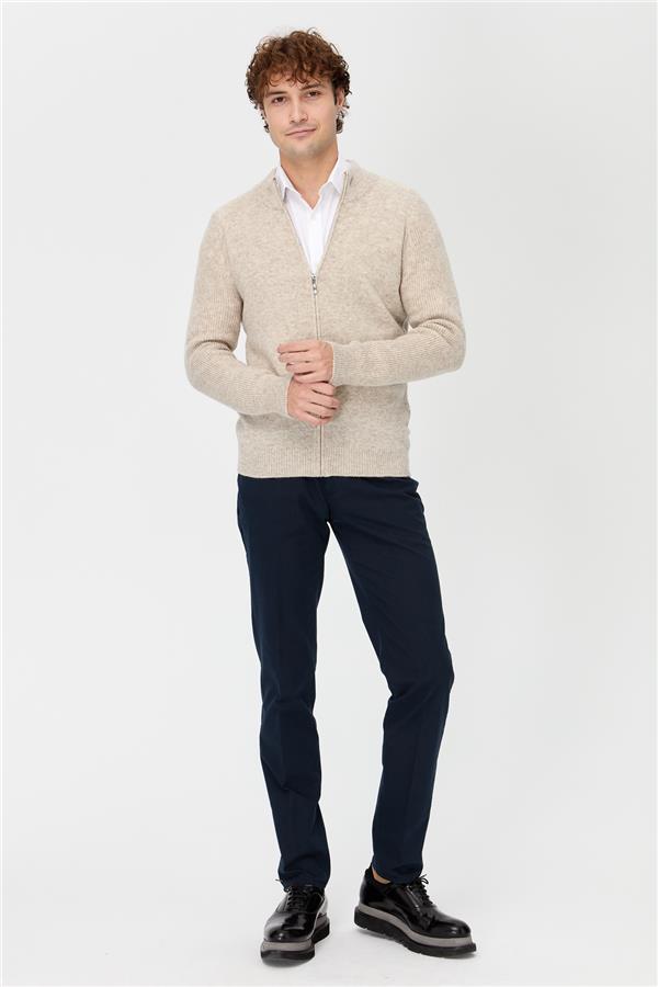 Мужская шерстяная куртка бежевый