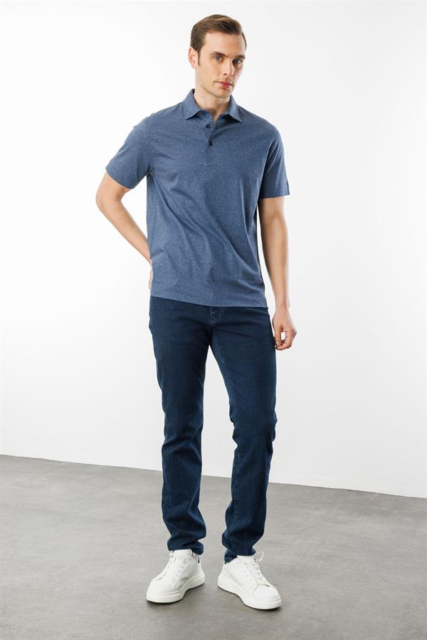 Erkek Polo Yaka Merserize T-shirt Parlement