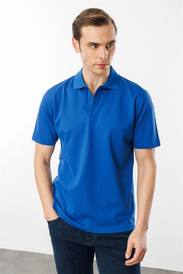 Erkek Polo Yaka Pike Merserize T-shirt A.Parlement