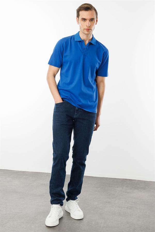 Erkek Polo Yaka Pike Merserize T-shirt A.Parlement