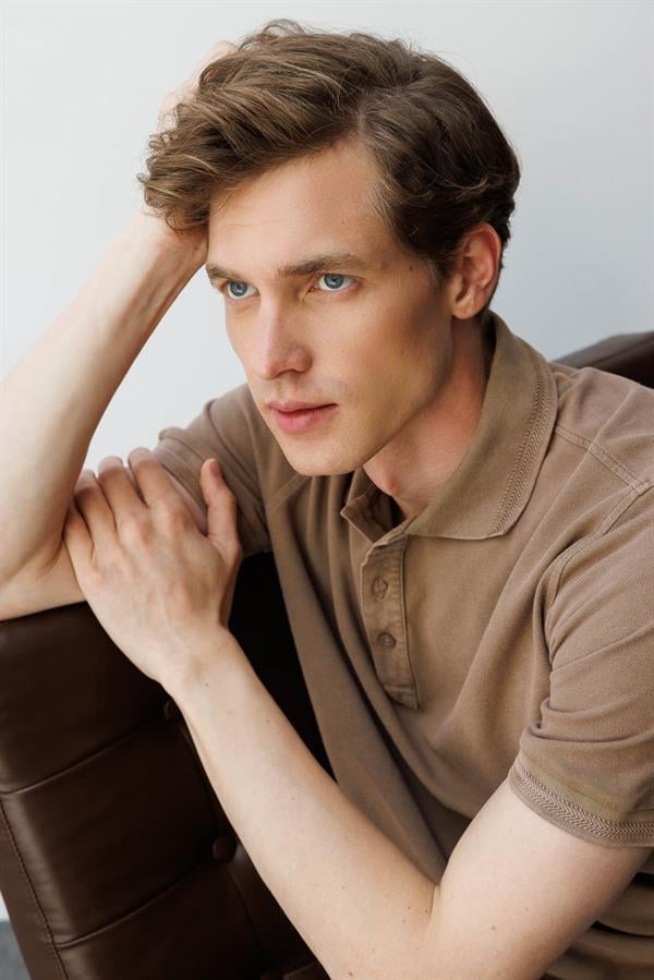 Erkek Polo Yaka T-shirt Taba