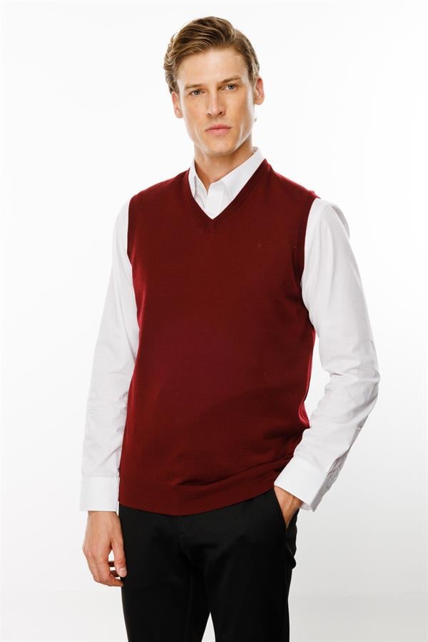 Мужской трикотаж Свитер цвет сливы