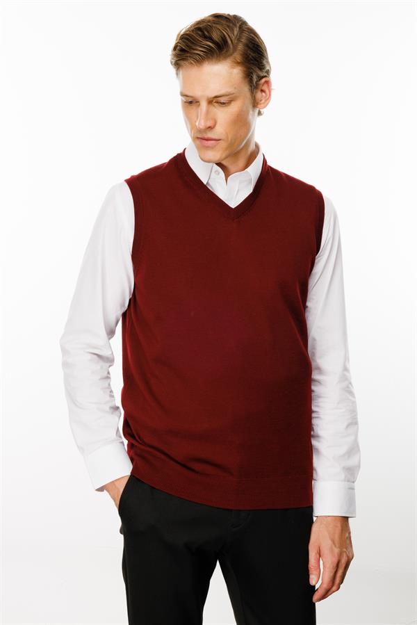 Мужской трикотаж Свитер цвет сливы