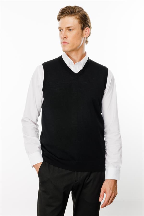 Мужской трикотаж Свитер Черный