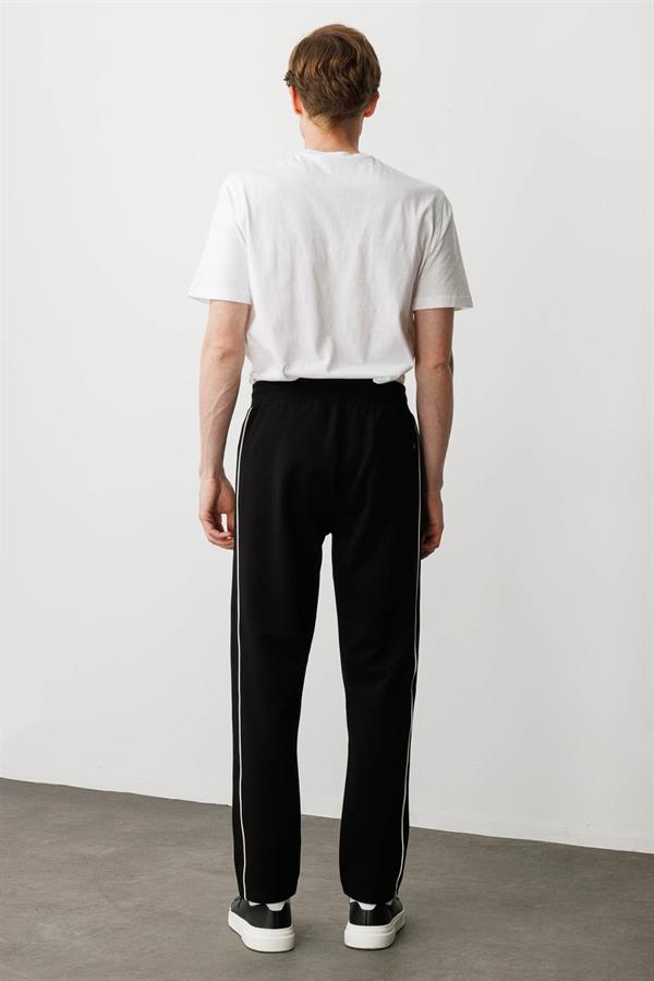 Erkek Yanı Çizgili Eşofman Altı K.Lacivert