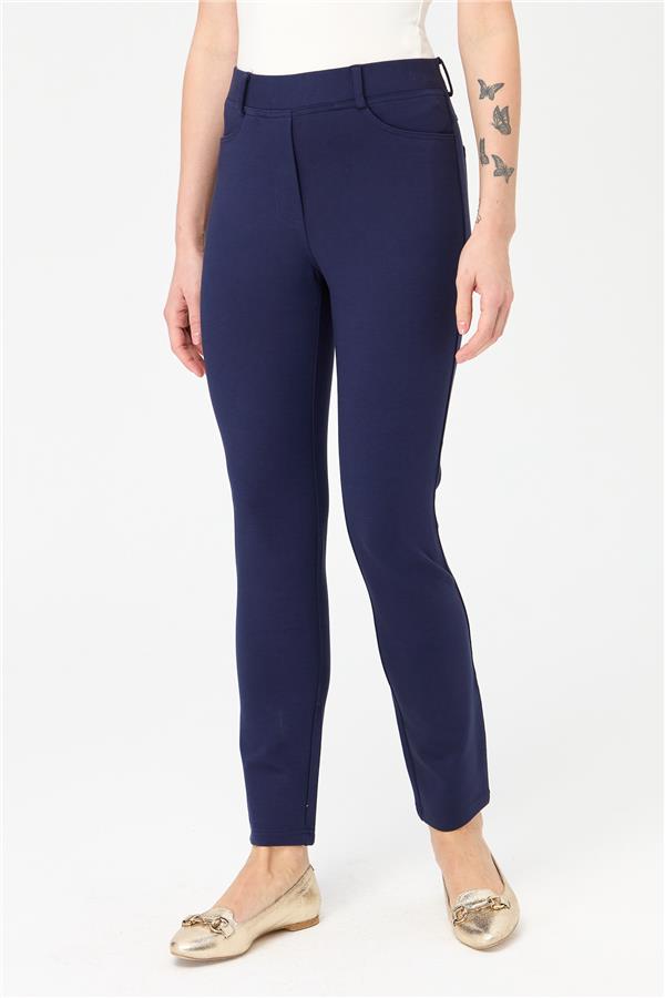 Женские брюки-леггинсы с 5 карманами