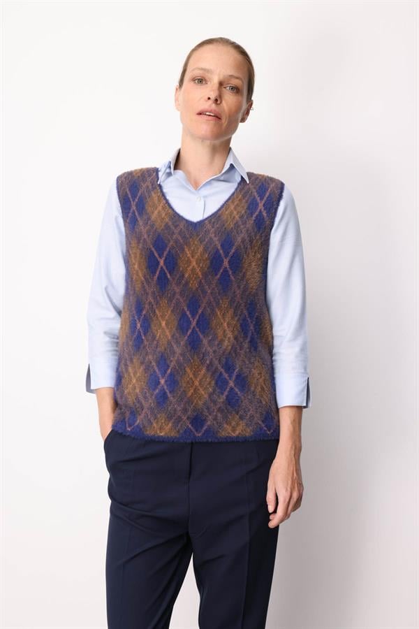 Kadın Baklava Desenli Süveter 13