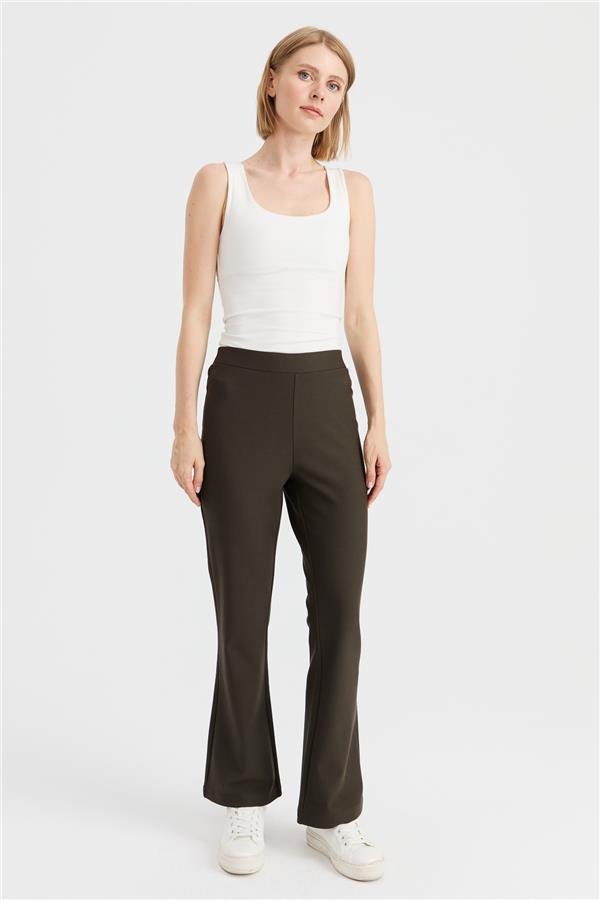 Womens  Tracksuit Pants Khaki