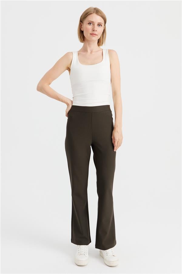 Womens  Tracksuit Pants Khaki